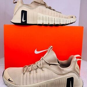 Nike Free Metcon 6 Desert Khaki/ Light Khaki/Black Men's Beige Athletic Shoes